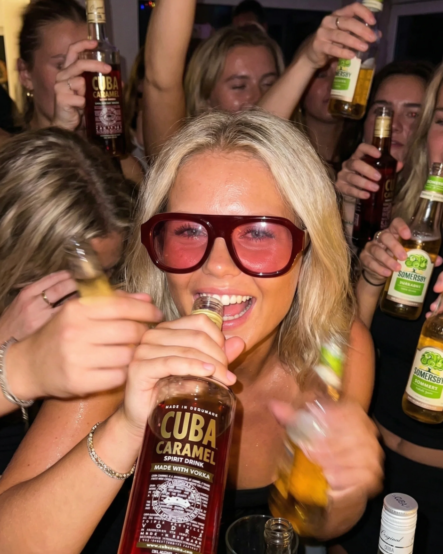 Nueva Acid Sun 02 – Deep Red Tinted Sunglasses