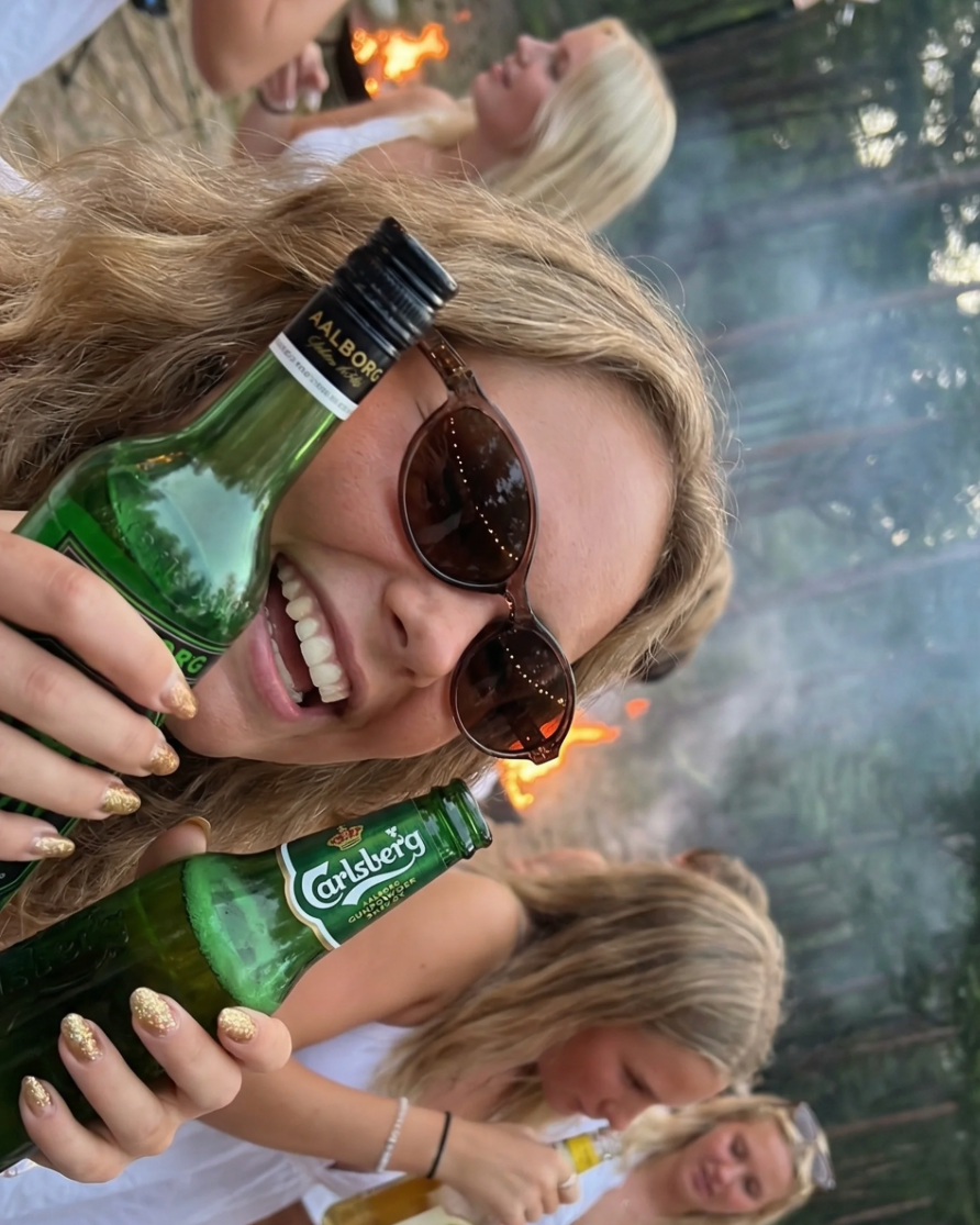 Nueva Østers 03 – Brown Transparent Sunglasses